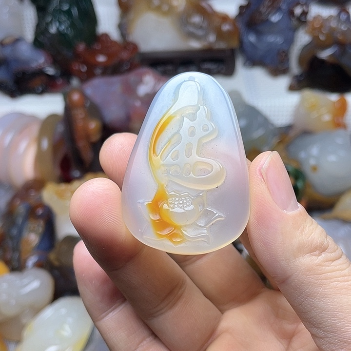 玛瑙/玉髓饰品未镶嵌