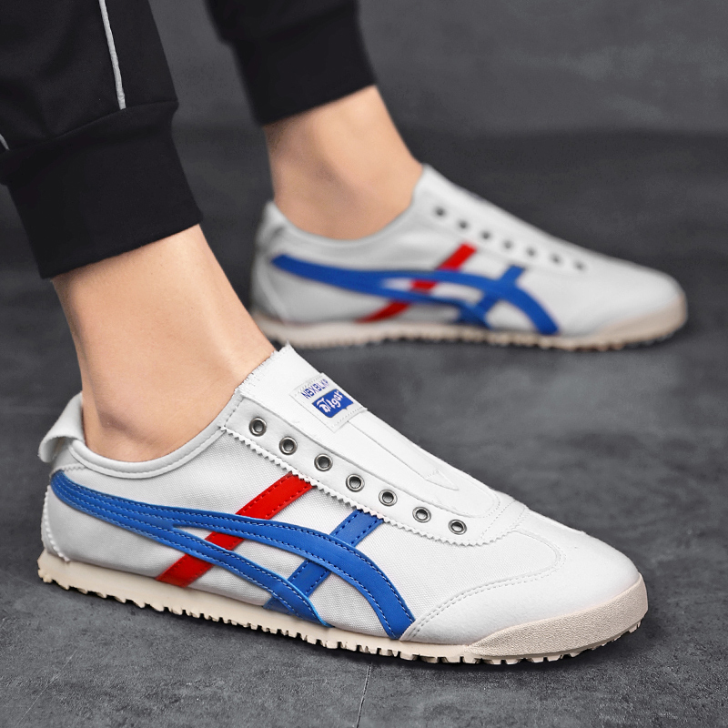 品牌夏季鬼冢男鞋女鞋情侣款透气网面鞋休闲运动鞋子德训鞋阿甘鞋