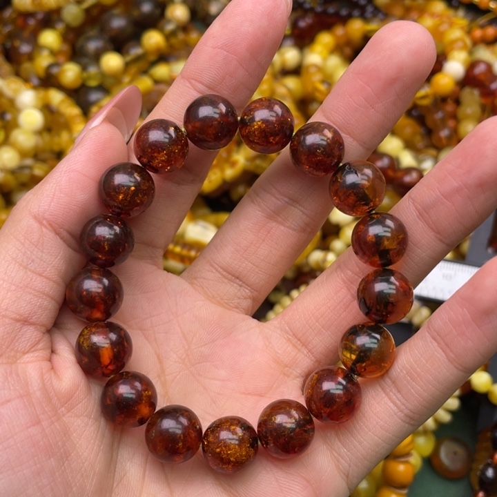 琥珀未镶嵌珠宝奇石