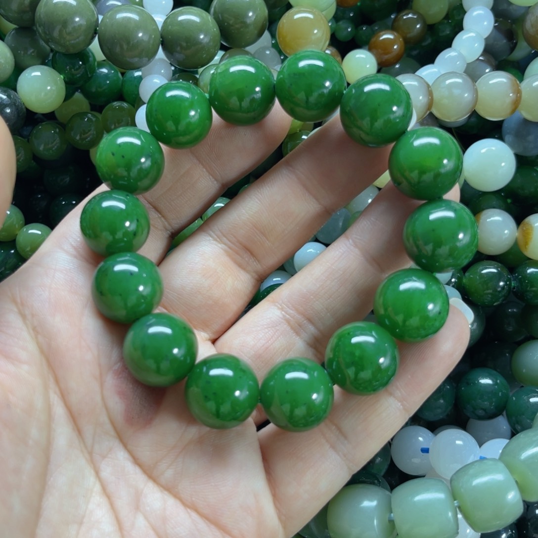 和田玉手链未镶嵌