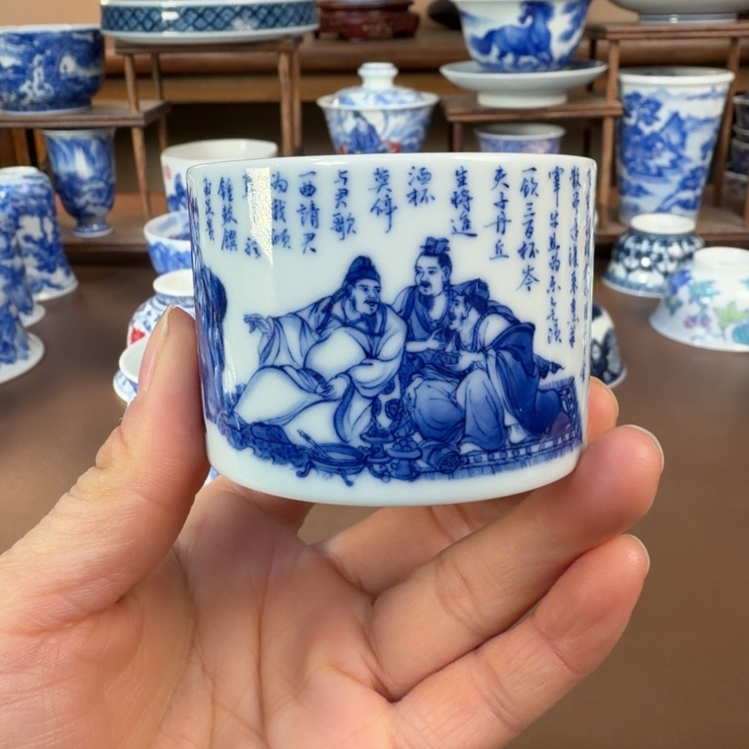 景德镇陶瓷手工手绘