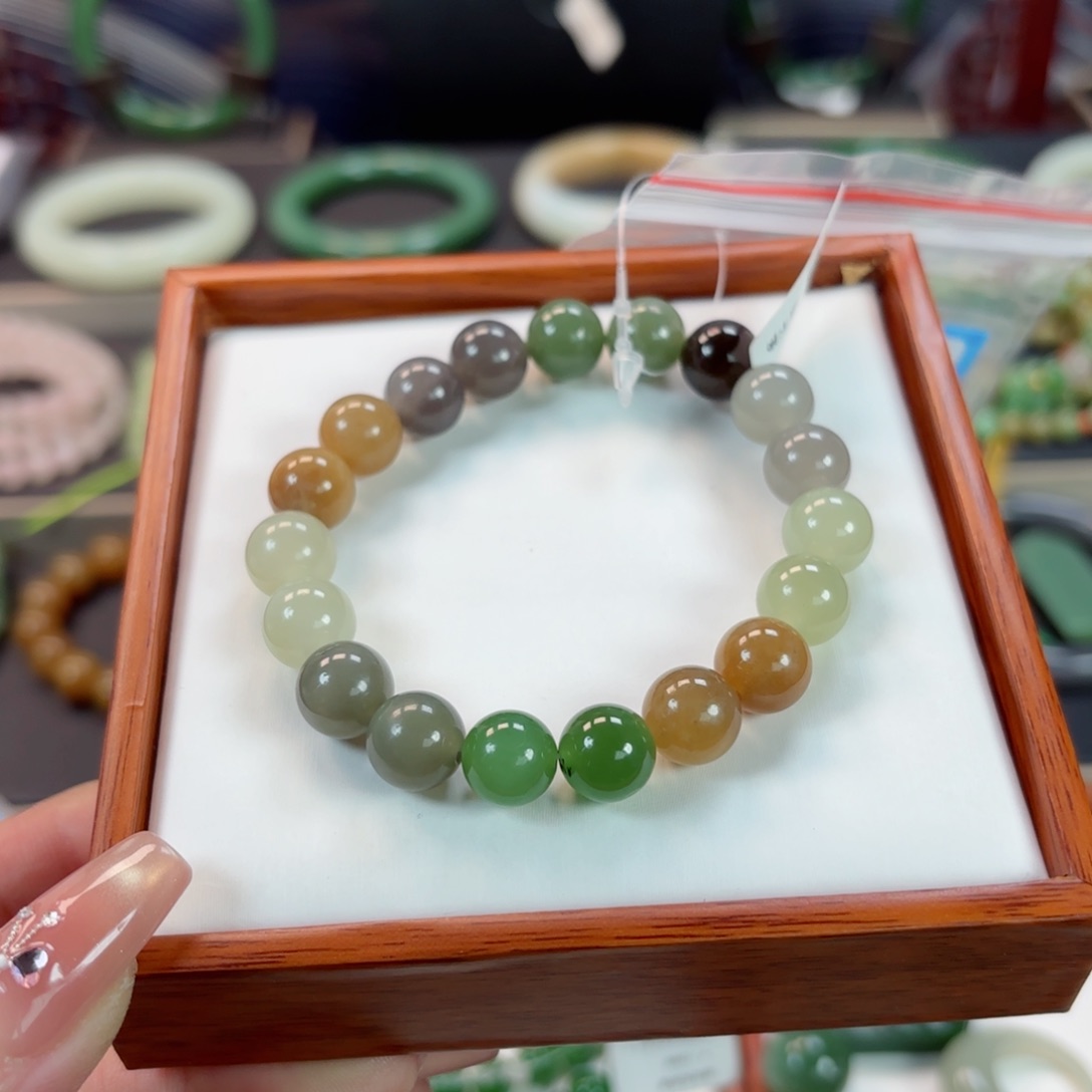 和田玉手链未镶嵌