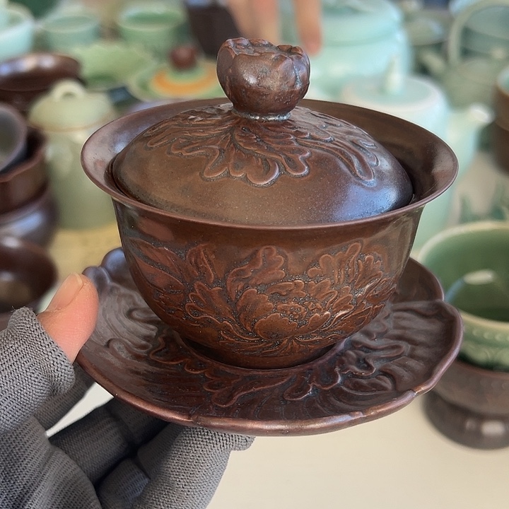 小米茶器龙泉青瓷