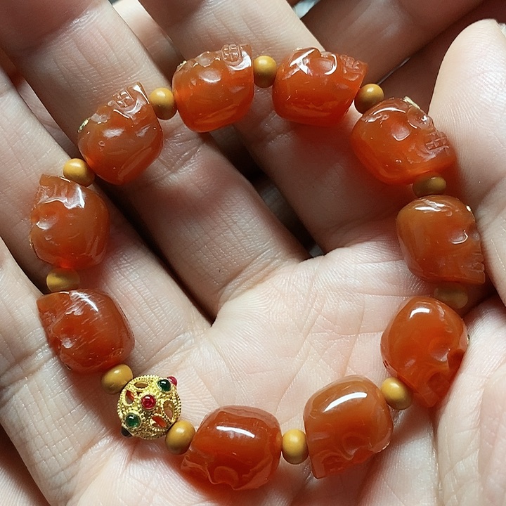 玛瑙/玉髓珠宝半成品未镶嵌