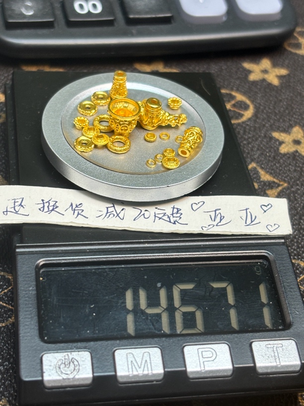 足金999黄金配饰