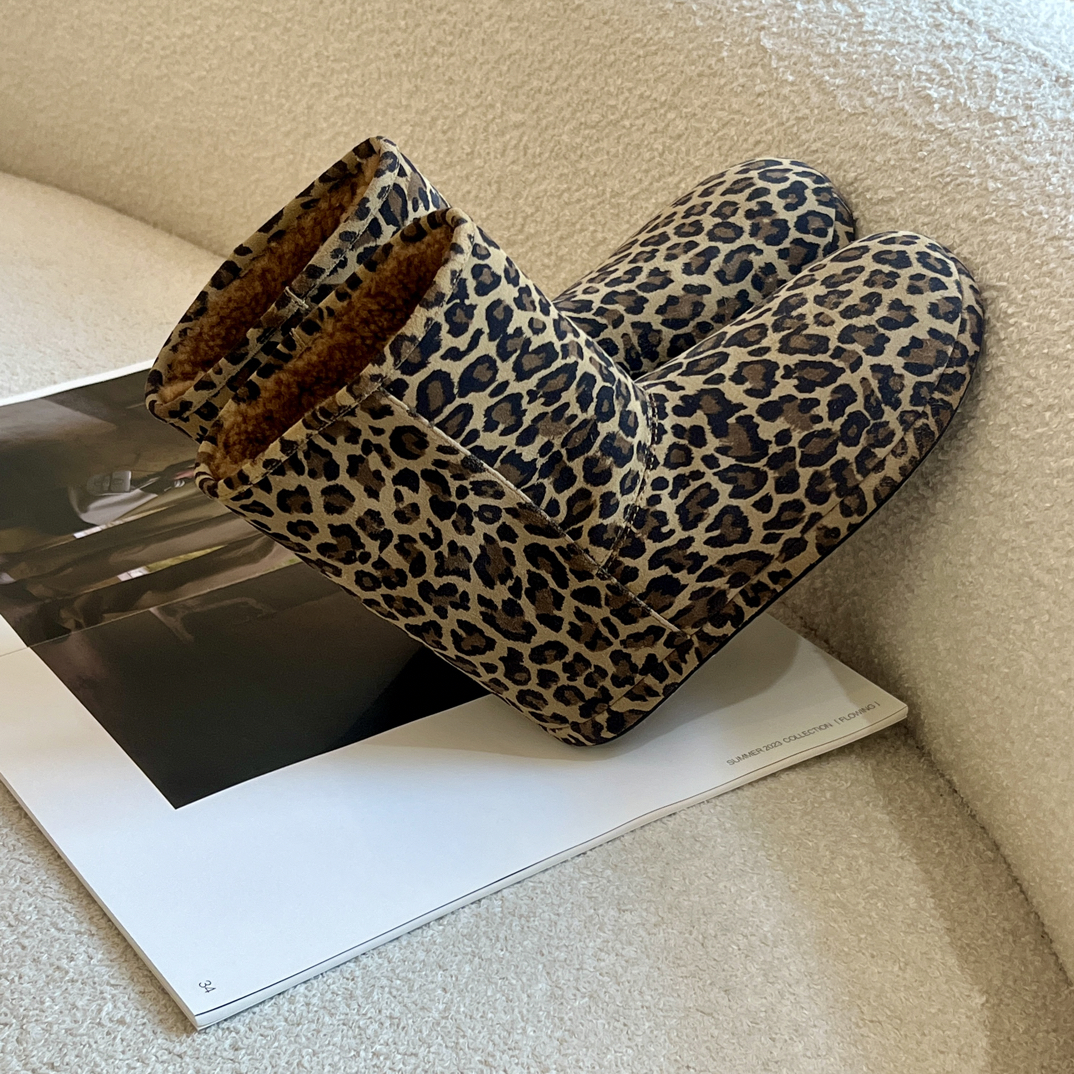 VIINS 厚底雪地靴女2025新款冬季两穿中筒靴加绒加厚保暖96003