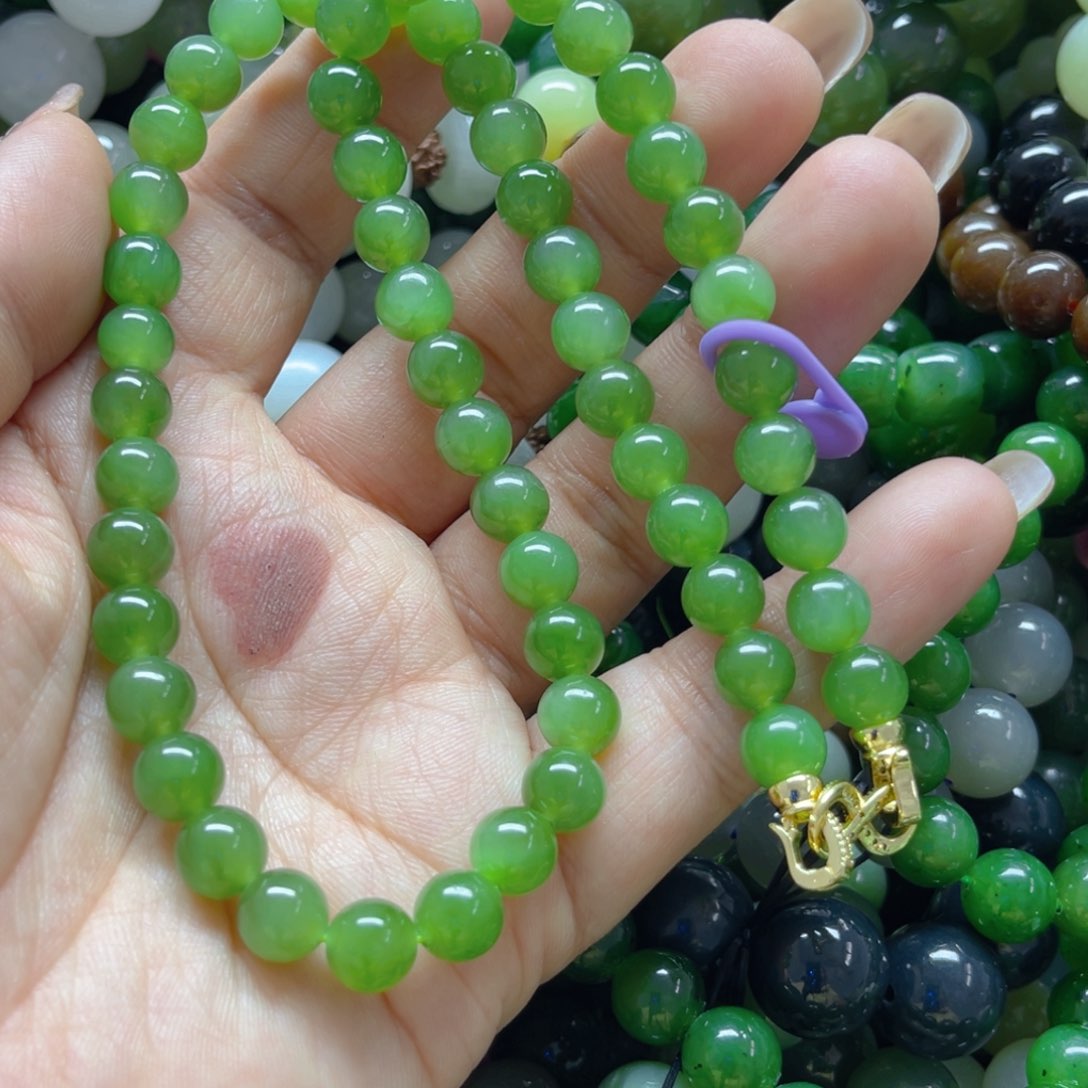 和田玉手链未镶嵌