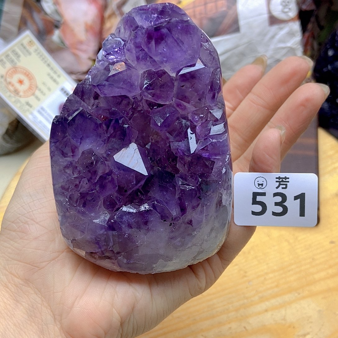 紫晶大型摆件（非配饰）未镶嵌