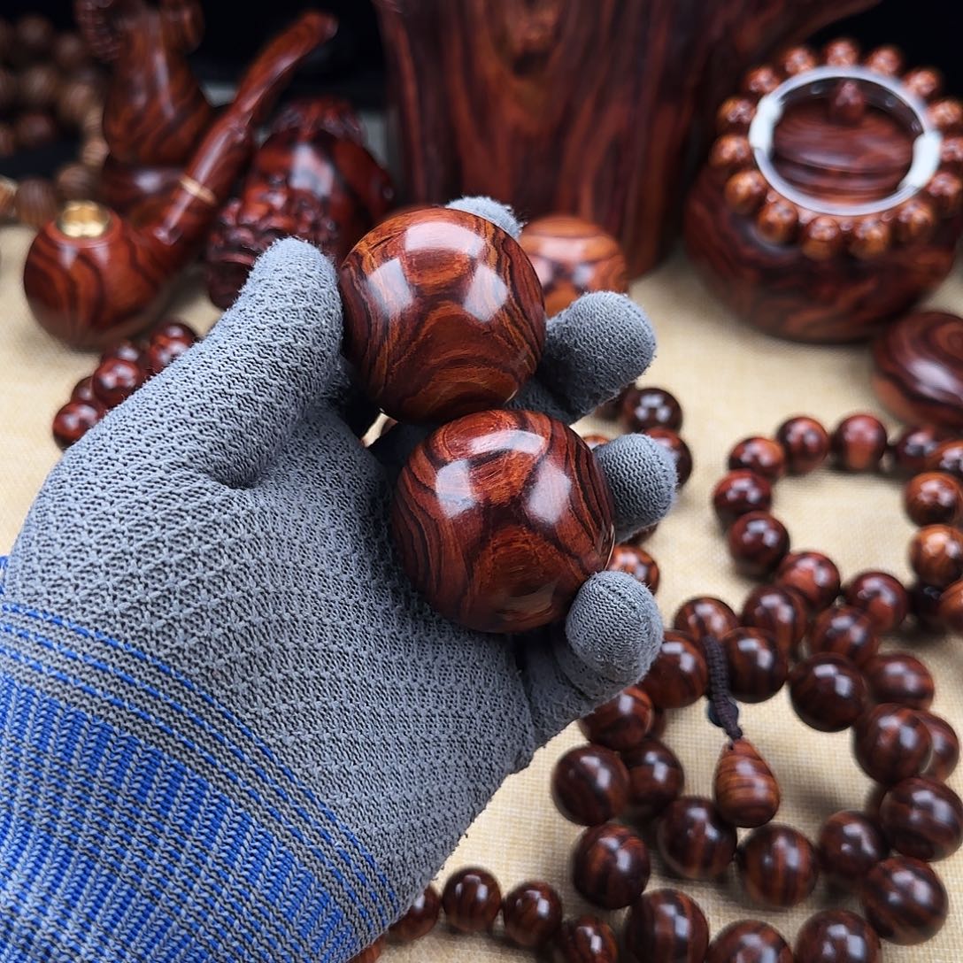 黄花梨/降香黄檀手串/手链4.5mm保健球