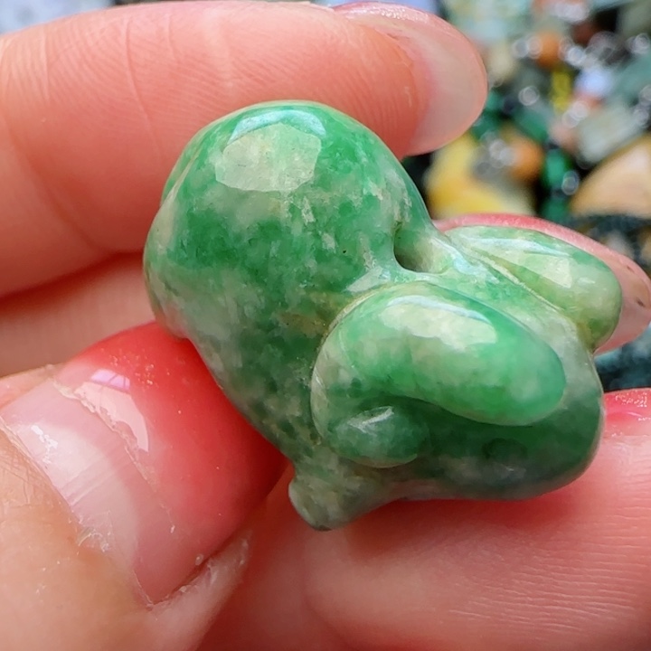 翡翠颈饰未镶嵌天然A货46