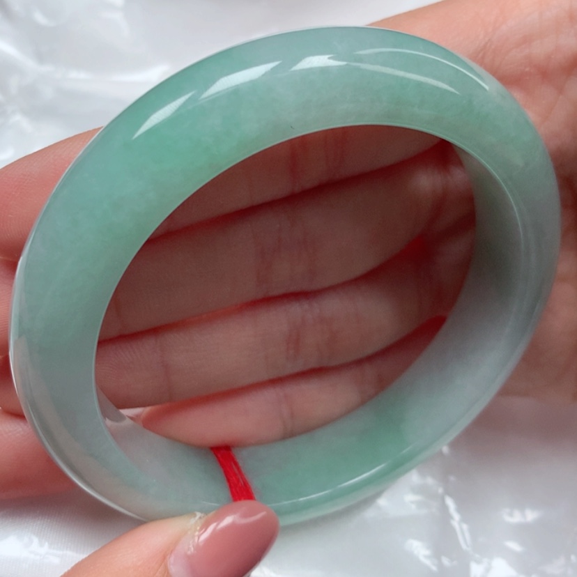 【闪购商品】翡翠手镯未镶嵌58圈