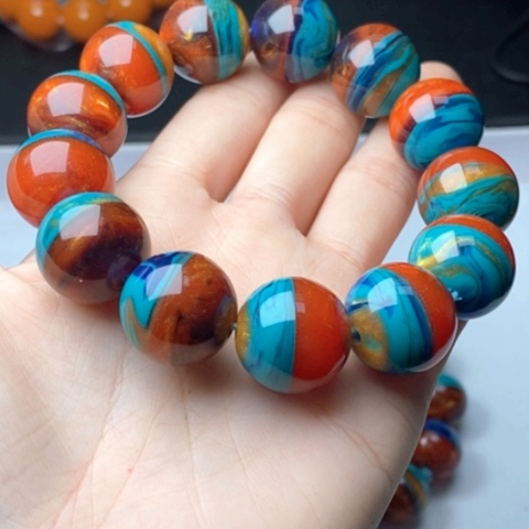 未镶嵌蜜蜡手链手串157