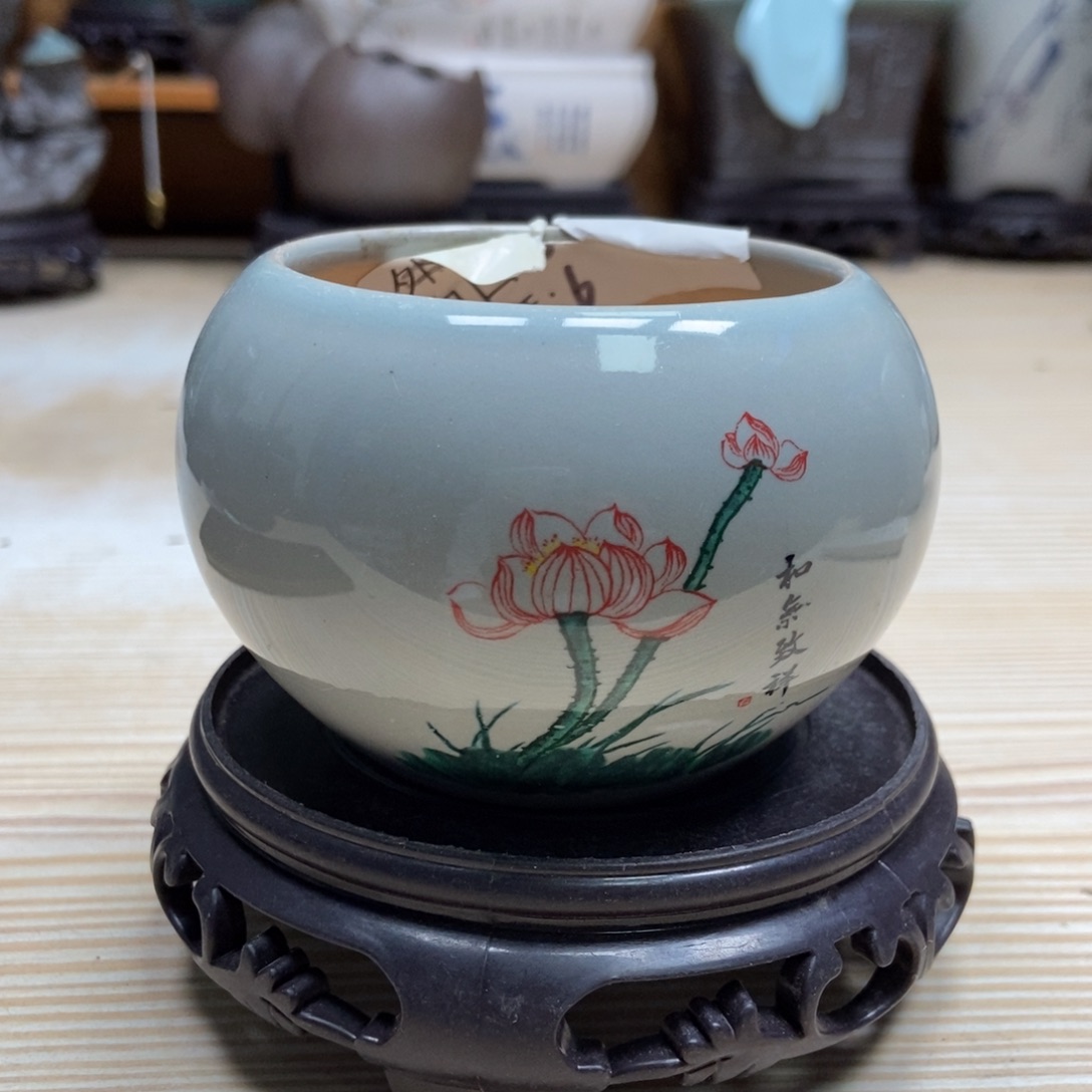 瓷片陶瓷花盆陶瓷艺术