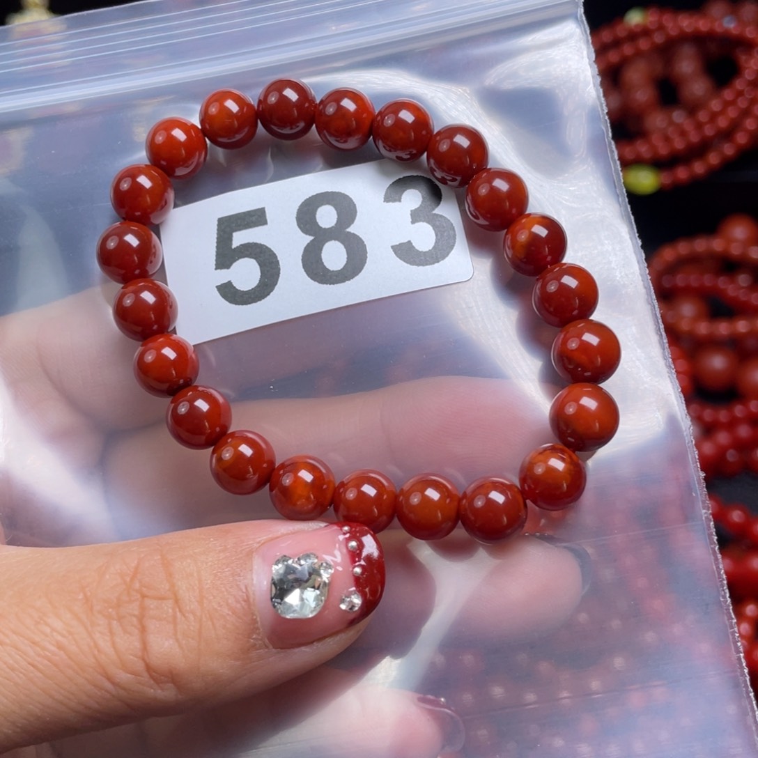 南红玛瑙珠子合金.*.