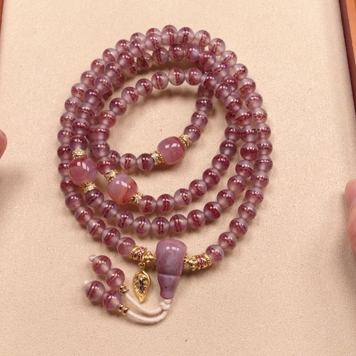 【闪购商品】玛瑙/玉髓珠宝半成品合金W**G