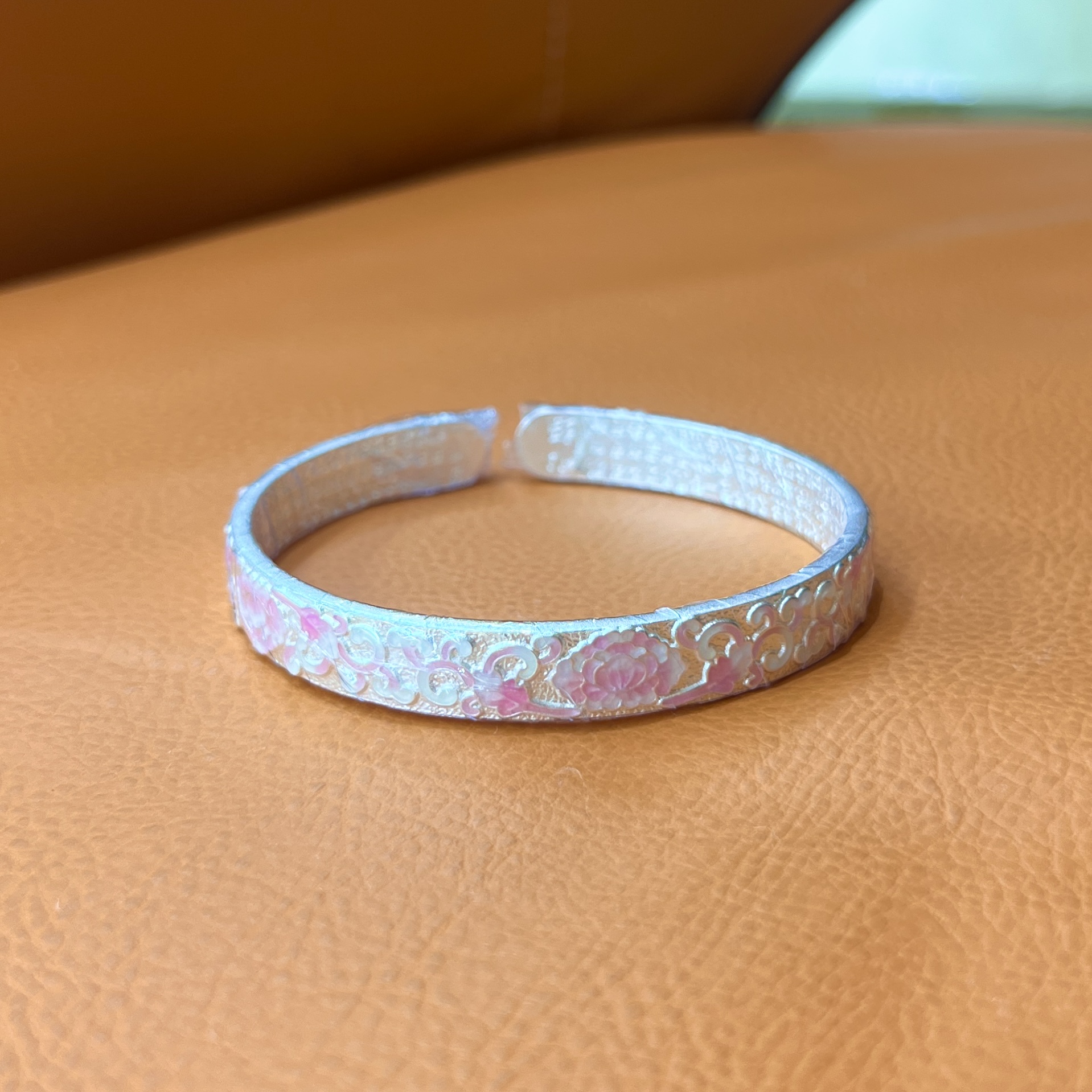 足银银制品 【铭记珠宝】足银手镯20-3DM249H1028【多样性发一件】