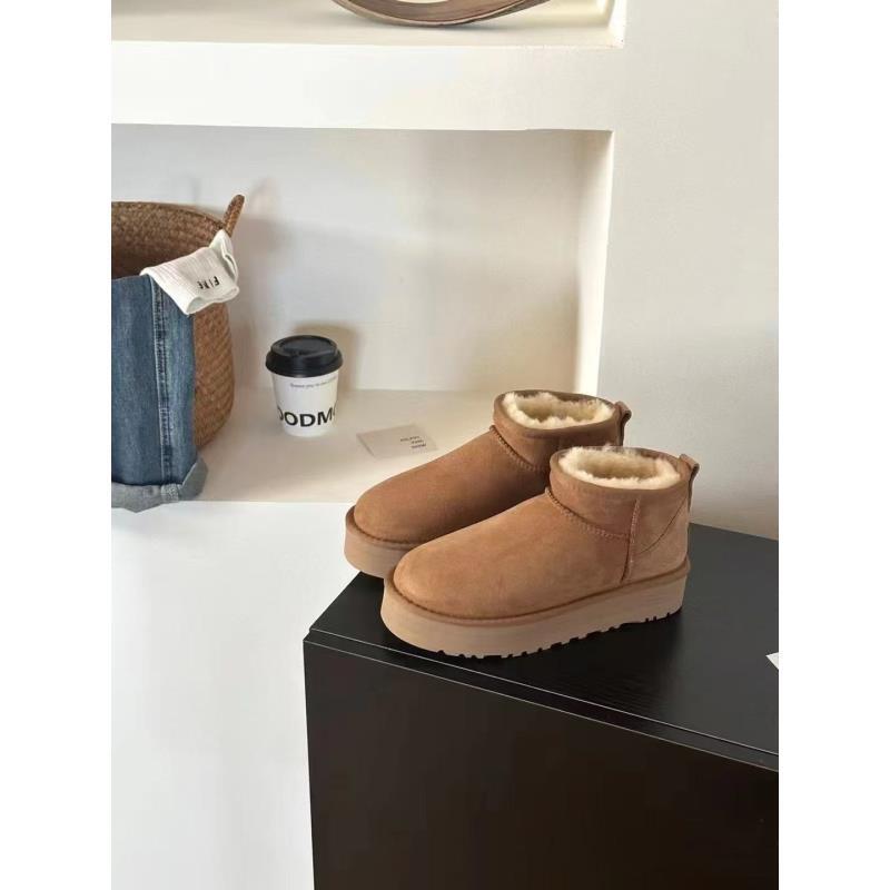 P【Mini冬雨款】桑坡皮毛一体雪地靴时尚百搭