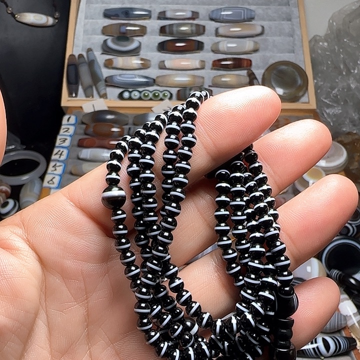 未镶嵌手串玛瑙/玉髓