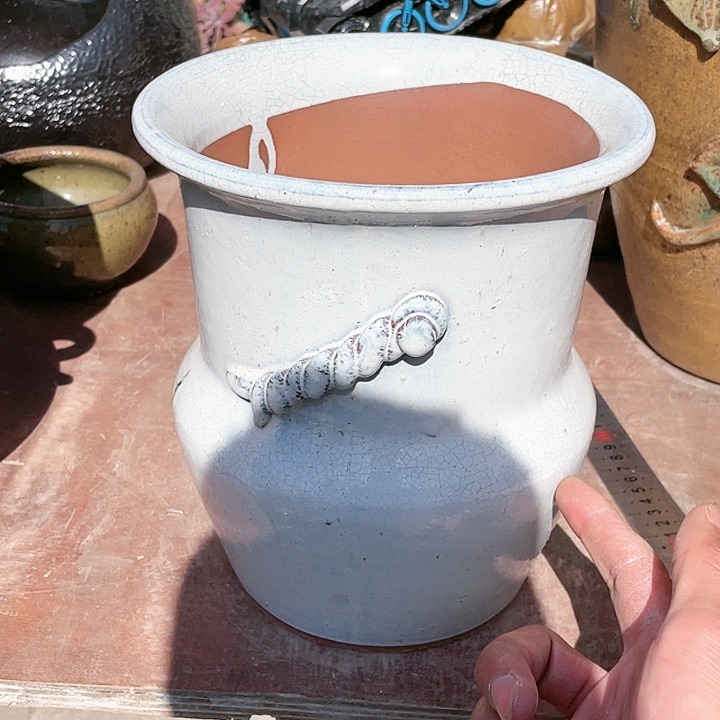 紫砂花盆20.22花盆瑕疵