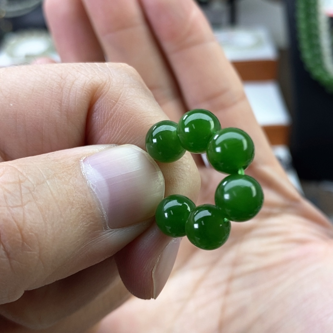 和田玉手串未镶嵌