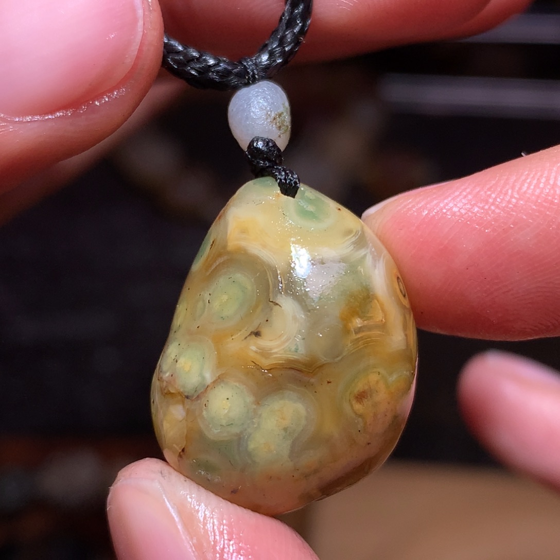 未镶嵌玛瑙/玉髓珠宝半成品