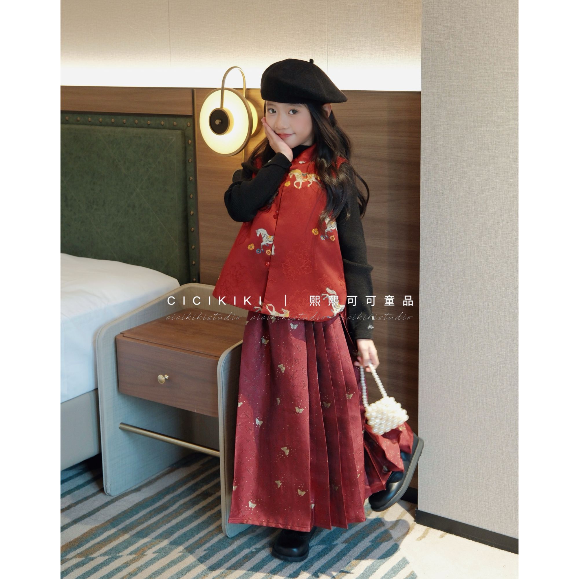 【金枝玉叶】儿童套装汉服中式童装国风马面裙熙熙可可童品BSQ2412