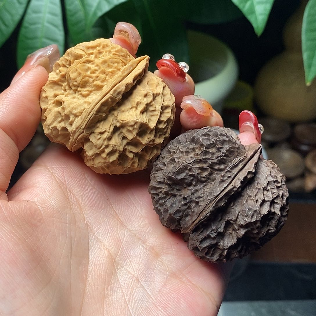 文玩核桃把件仓山金蟾