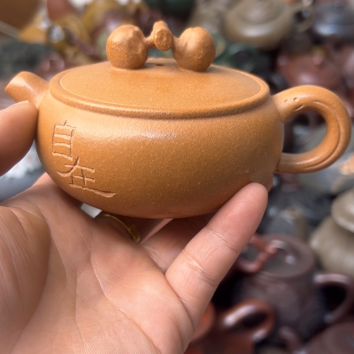 紫砂茶壶紫砂壶底部跳砂