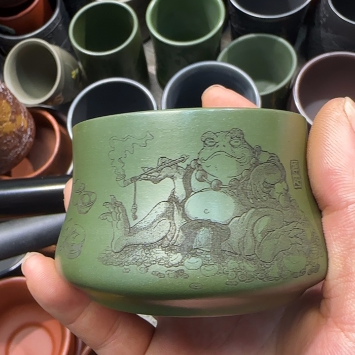 茶杯紫砂全手工制作工艺