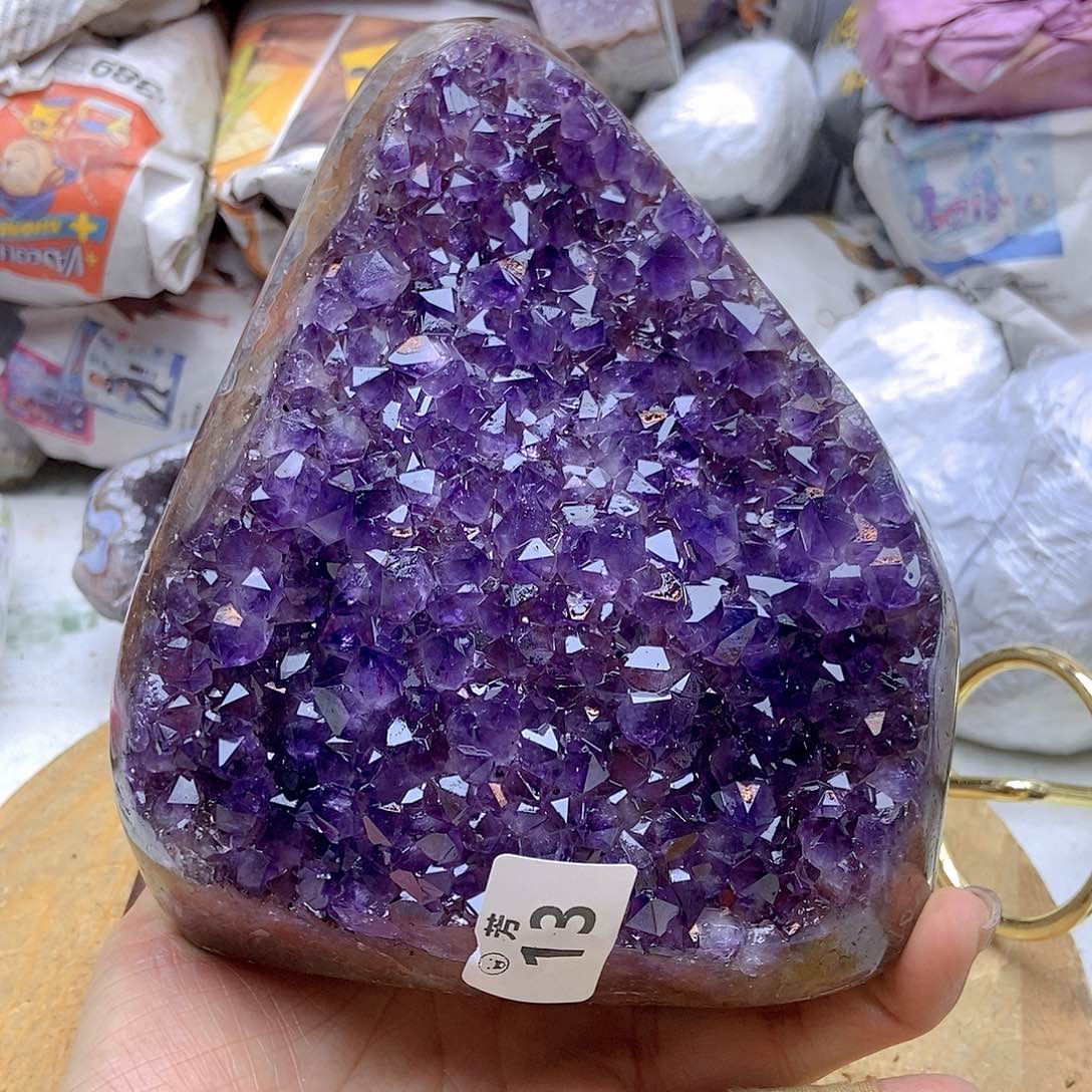 紫晶大型摆件（非配饰）未镶嵌
