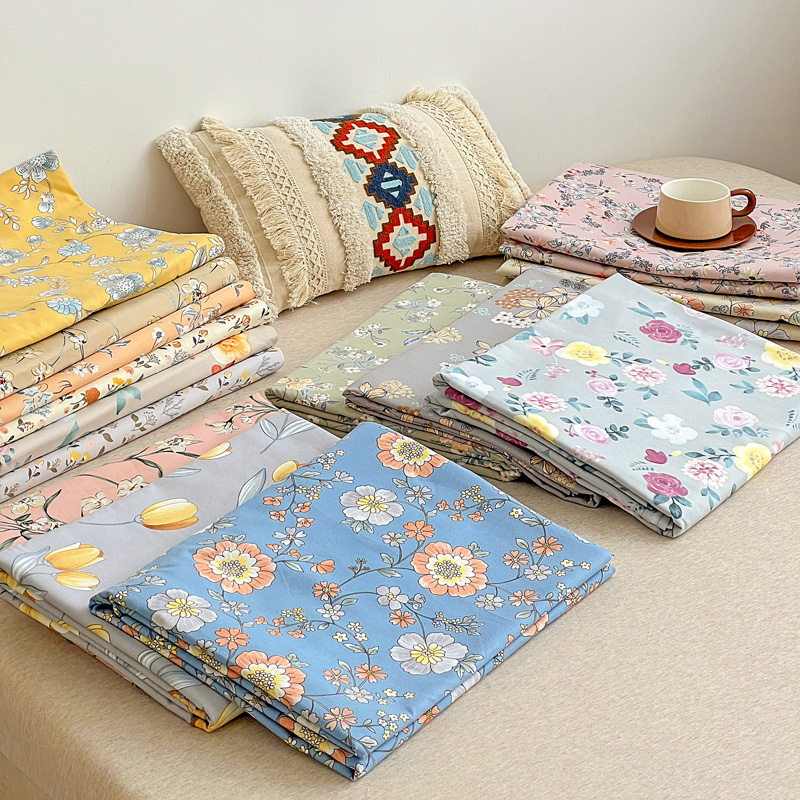 六层纱加厚双股棉磨毛床单单件-SJ