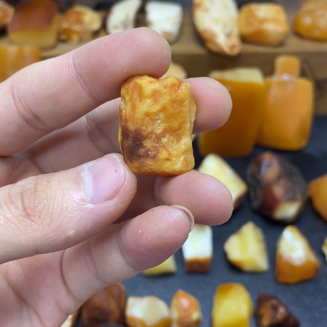 【闪购商品】定制琥珀未镶嵌聽*～定制