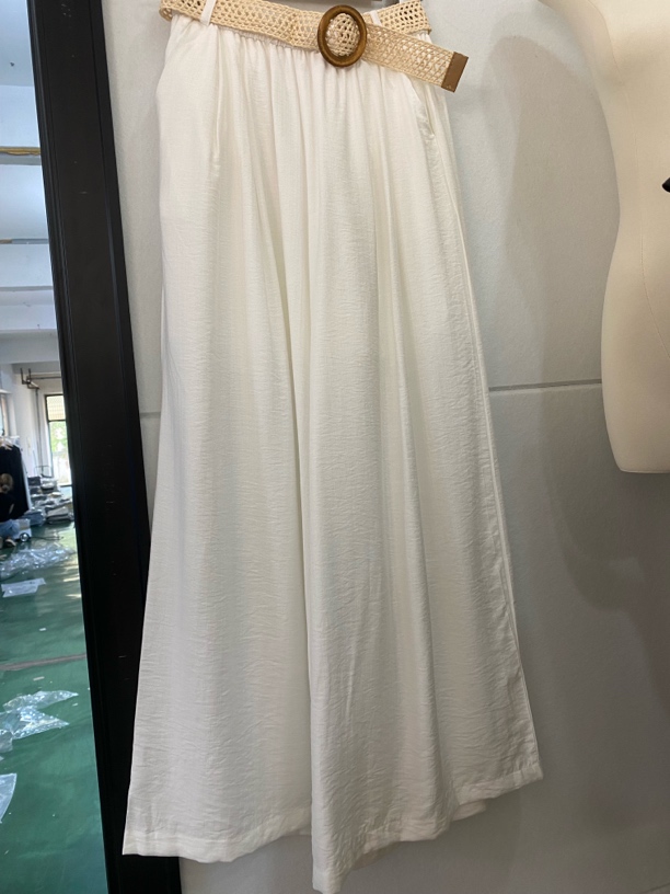 2050夏季亚麻抖抖裤