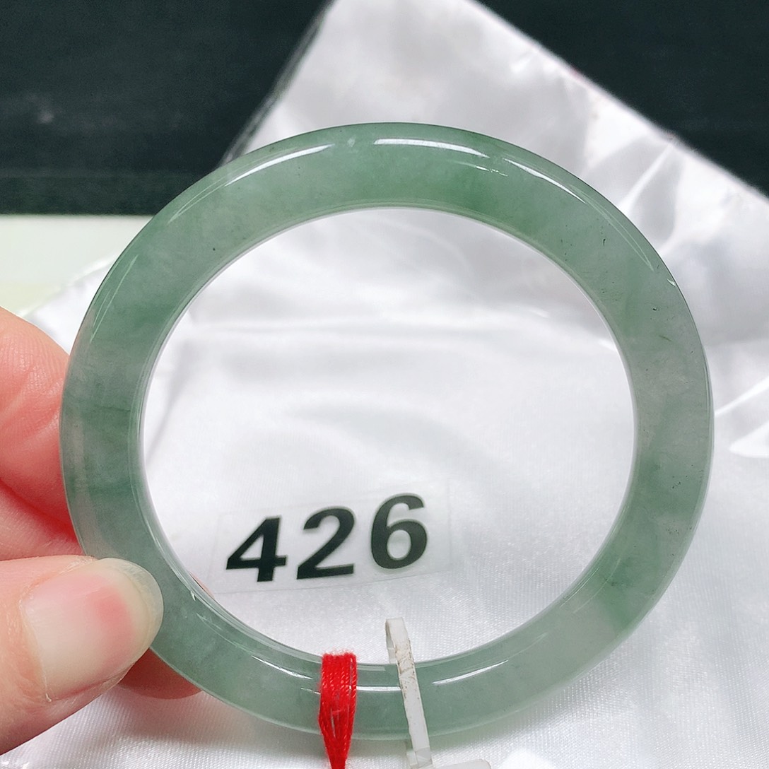 未镶嵌手镯（圆镯）翡翠14 号翡翠手镯