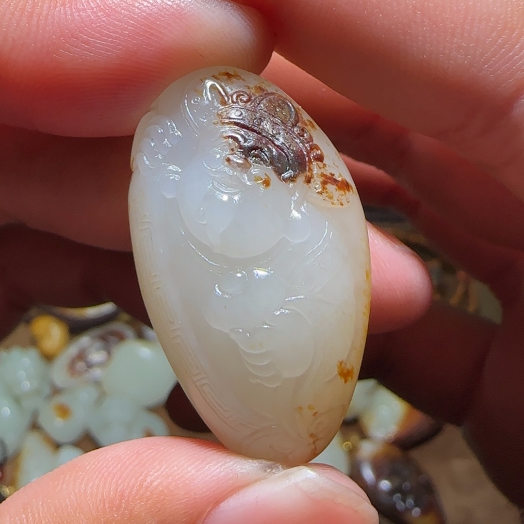 和田玉挂件未镶嵌