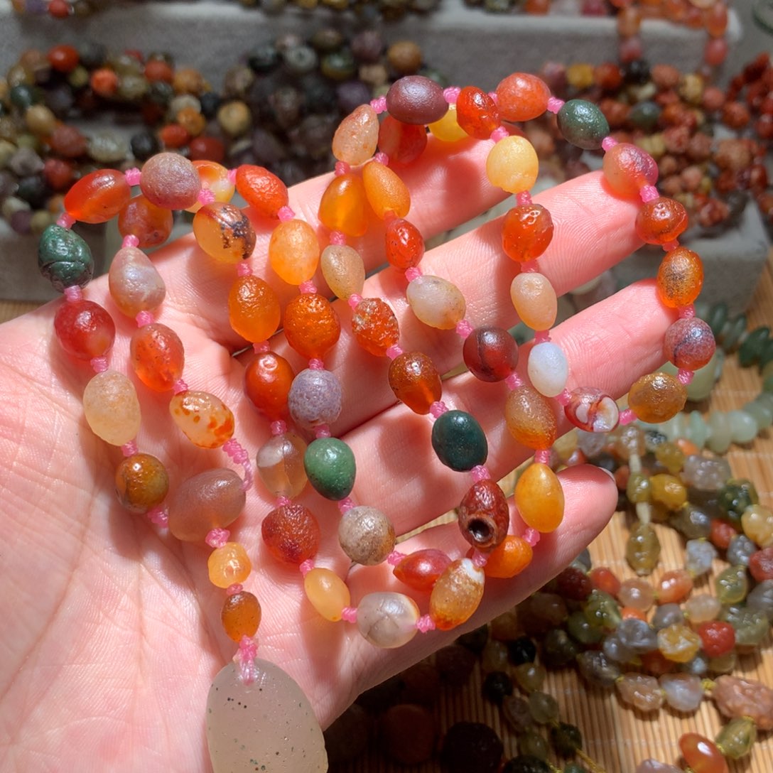 玛瑙/玉髓未镶嵌车挂