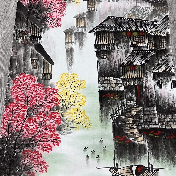 国画手绘国画作品欣赏