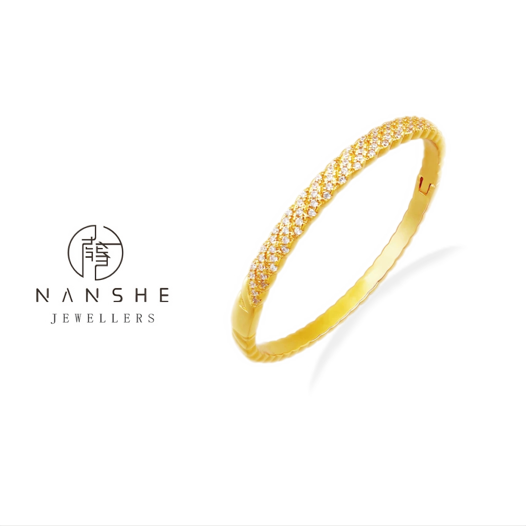 NANSHE/南奢 金色手镯时尚气质百搭 L784