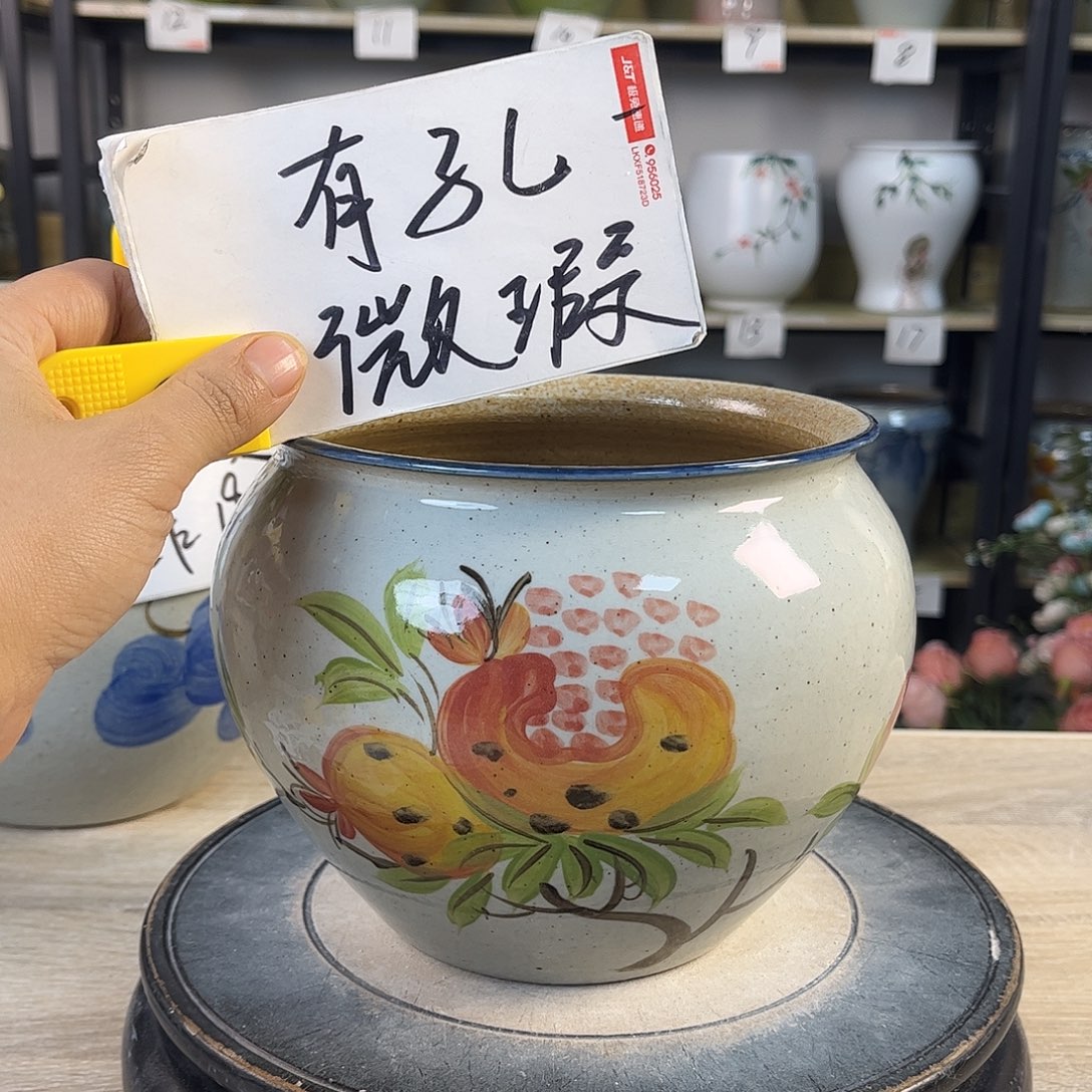 罐1xc景德镇陶瓷花盆