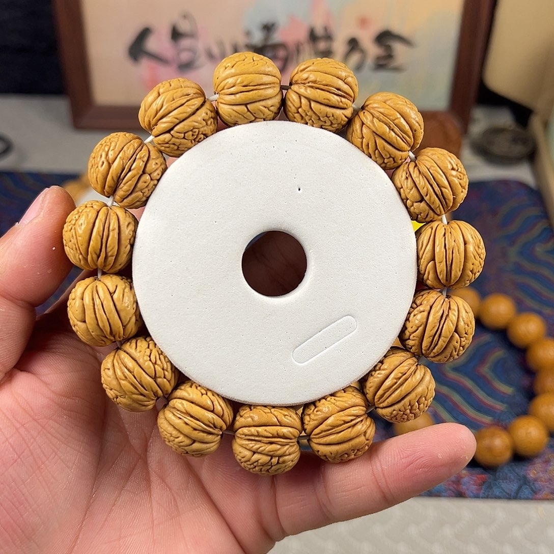 桃核吊坠18大脑纹肌肉桃核皮质嘎嘎的