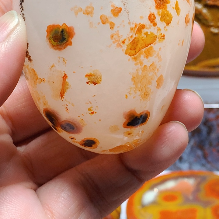 玛瑙/玉髓颈饰合金冰****糖