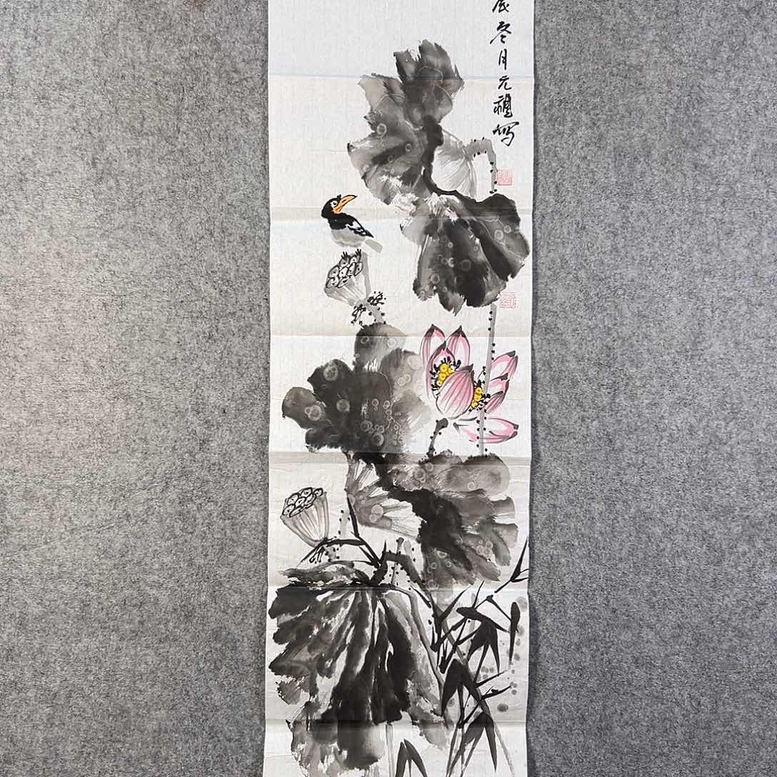 国画242 牡丹之歌传情动人