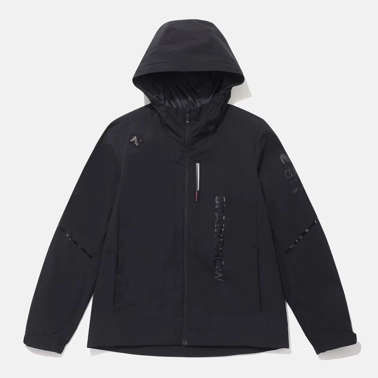 DESCENTE/迪桑特户外运动休闲连帽冲锋衣外套男女百搭SP323SJK91