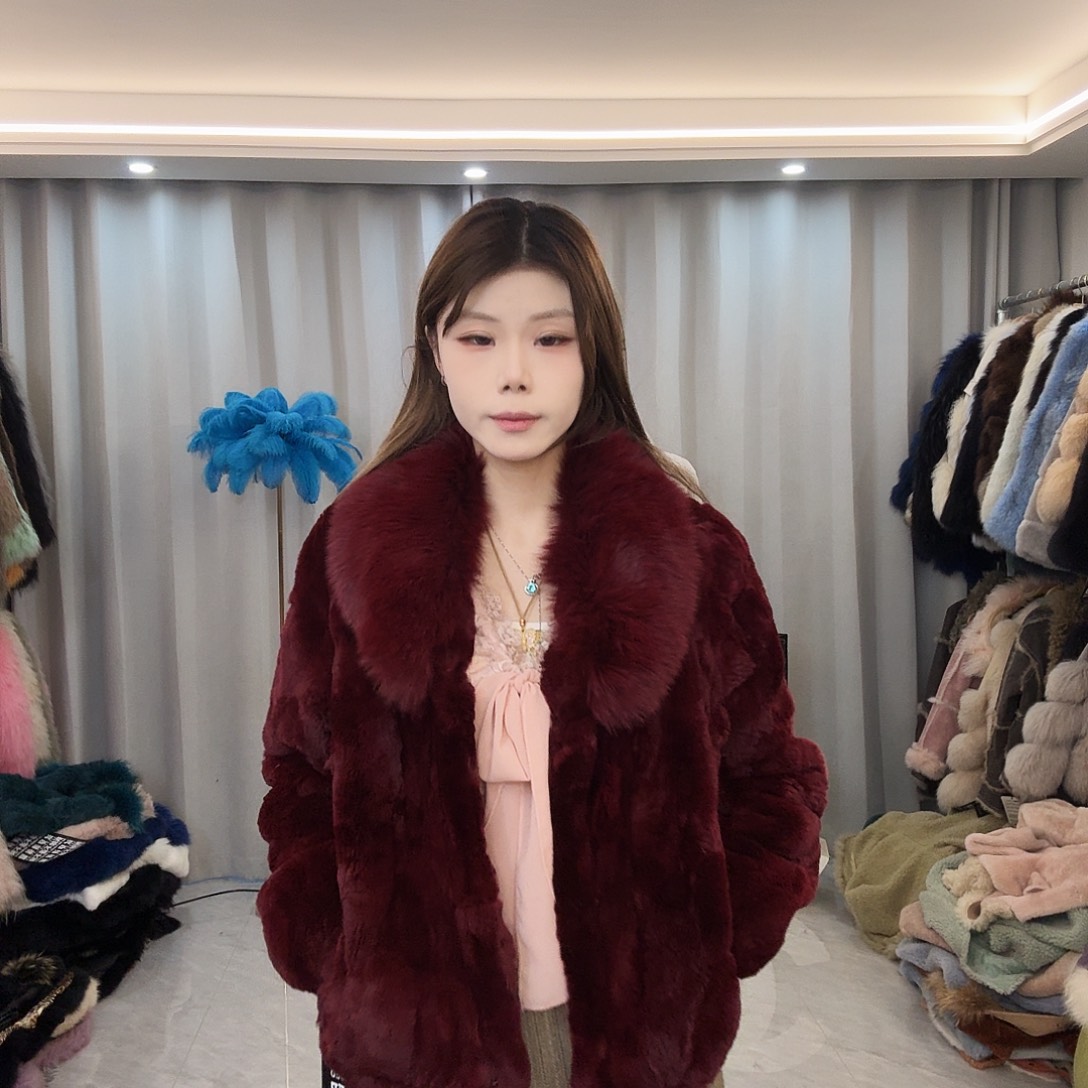 不退不换皮草外套