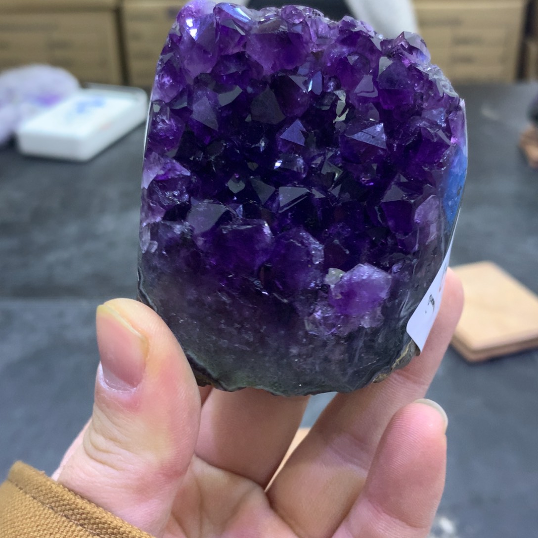水晶摆件未镶嵌紫晶紫晶163