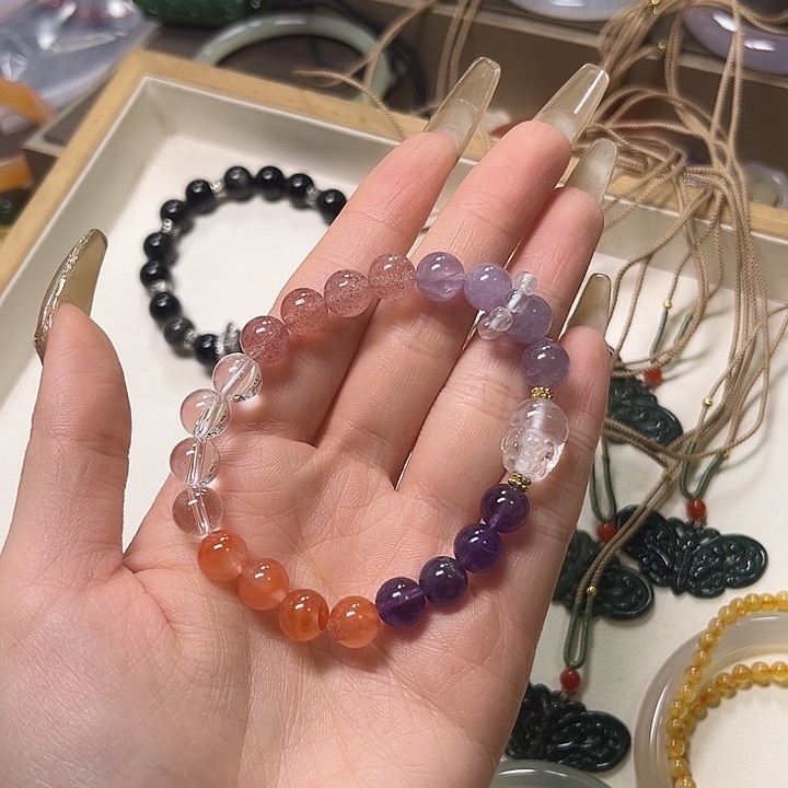 石英质玉未镶嵌手镯