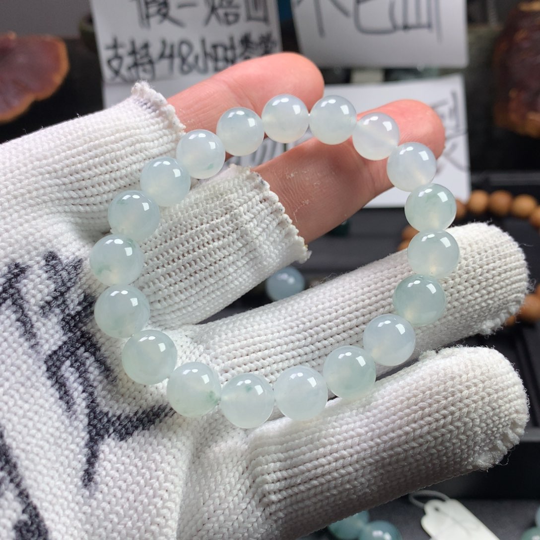 定制翡翠未镶嵌卡10 19粒