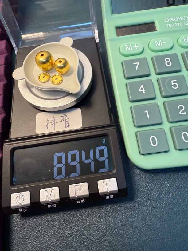 足金999老型珠卡十二卡十车轮隔片卡八秀