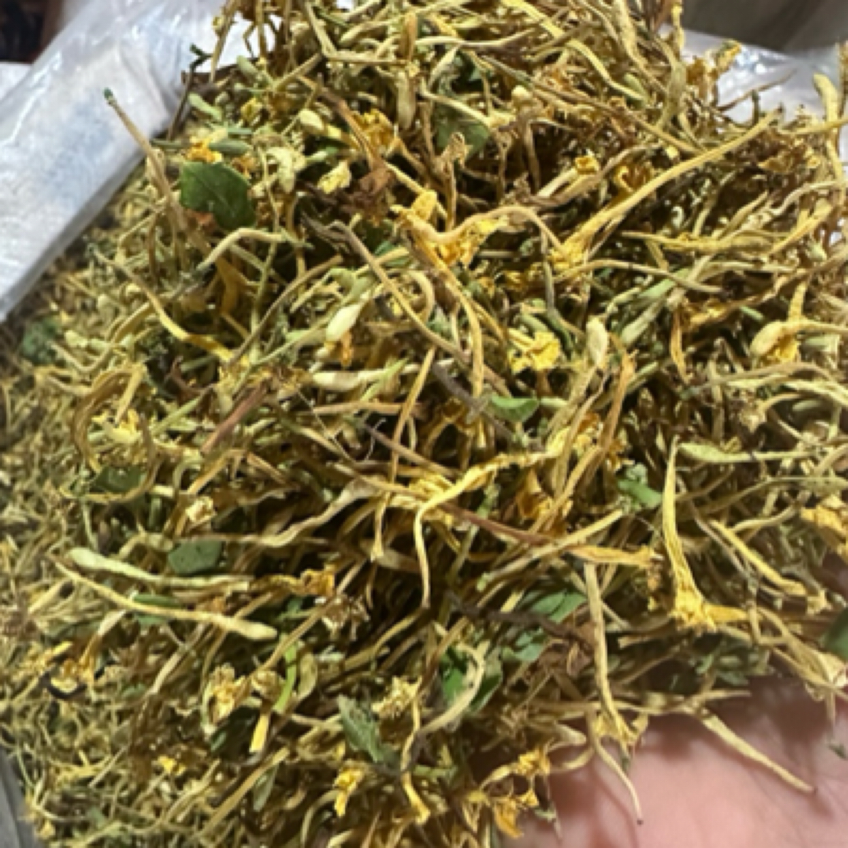 【金银花】自然晾晒
