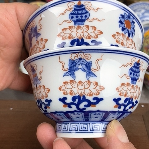 景德镇陶瓷藏式茶碗